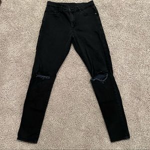 Top shop black skinny jeans.